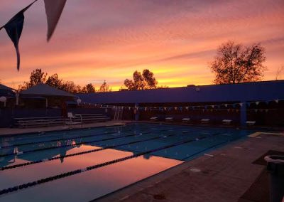 Wise Pool Sunset